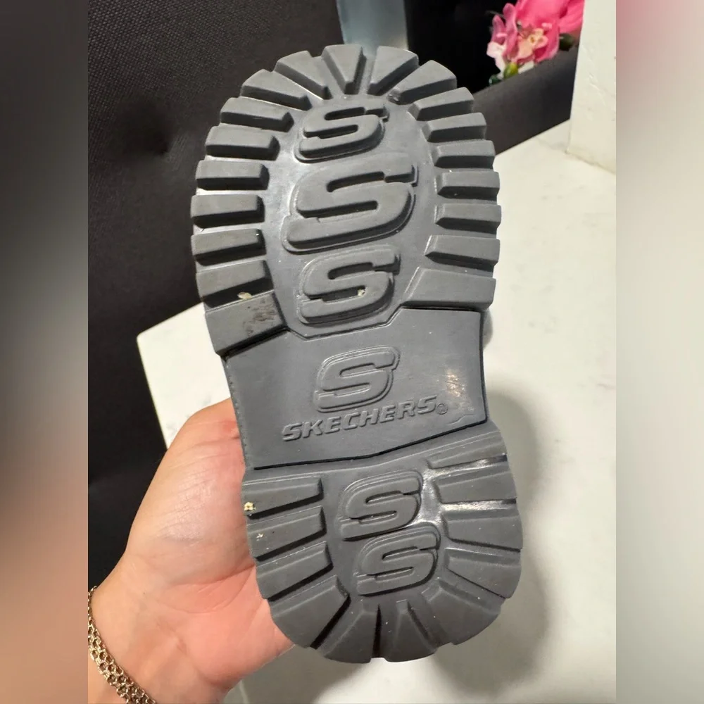 Skechers Kids Black Boot